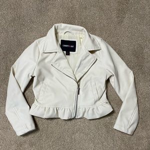 Limited Too Kids Faux Leather Moto Jacket